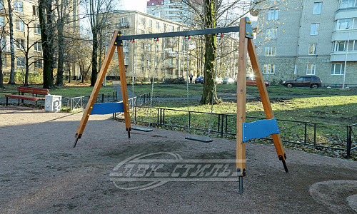 Качели маятниковые Оптима К-33 c цепными подвесами Тип-2.  �2
